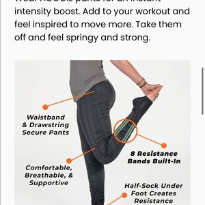 AGOGIE +20 LARGE Wearable resistance leggings